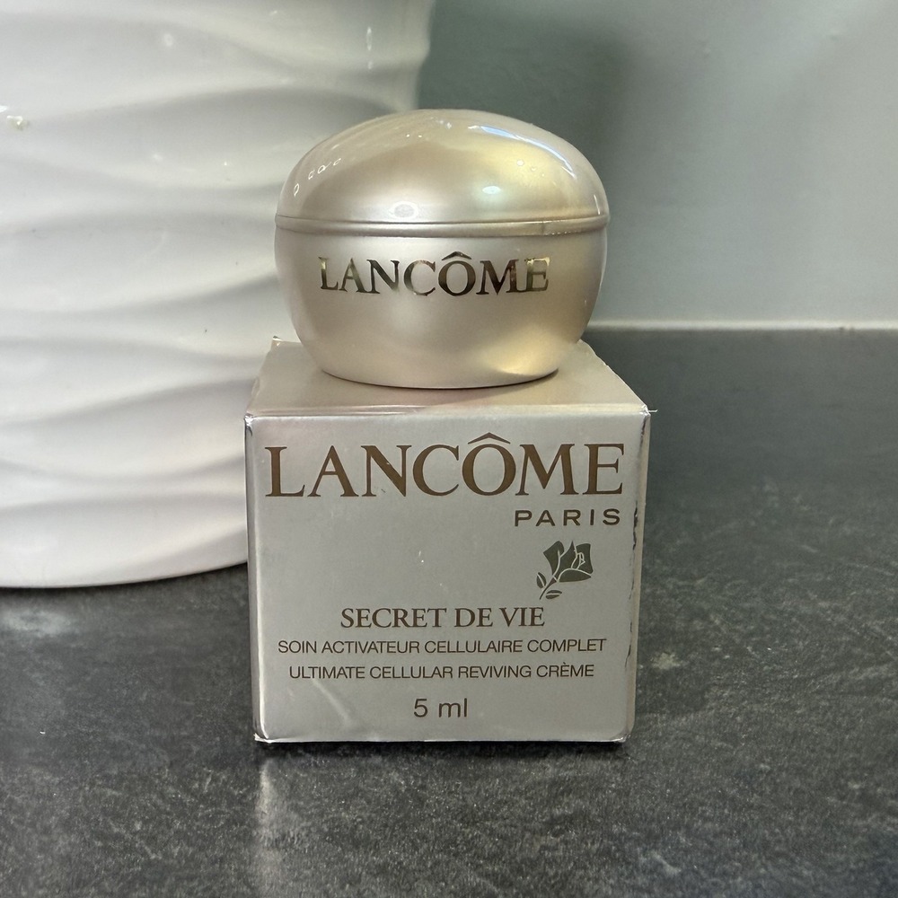 NEW Lancome Paris Secret De Vie Ultimate Cellular Reviving Creme 5ml